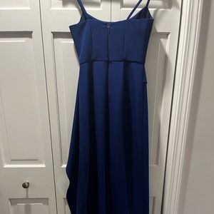 BCBG gown size 0. High slit.